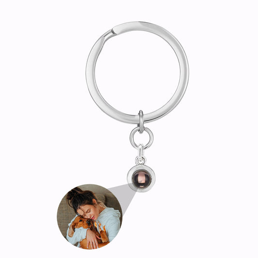 Porte‑Clés Souvenir avec Photo Personnalisée