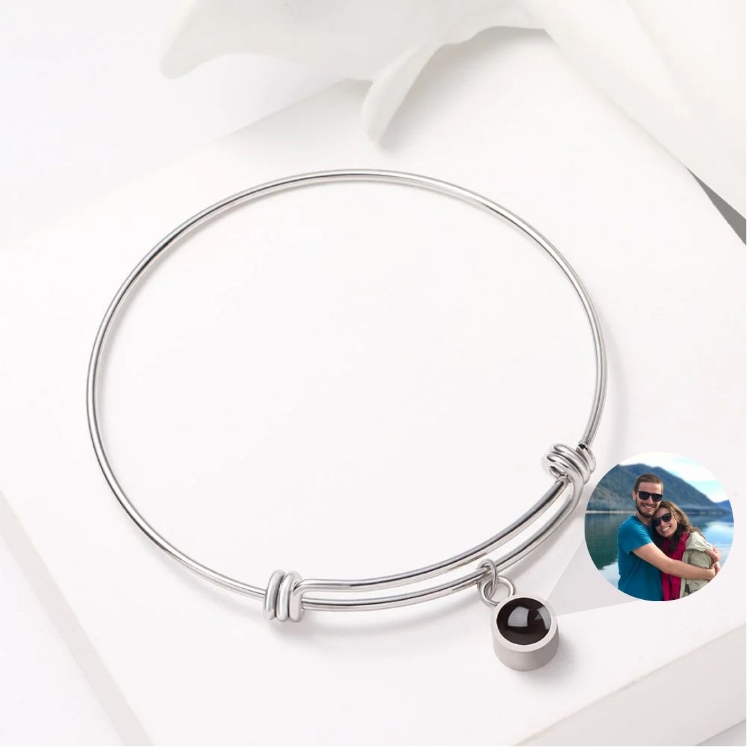 Bracelet Memory avec Photo Personnalisée